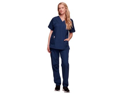 CASACCA SCOLLO A V CHEROKEE ORIGINALS - donna XXS - blu marina