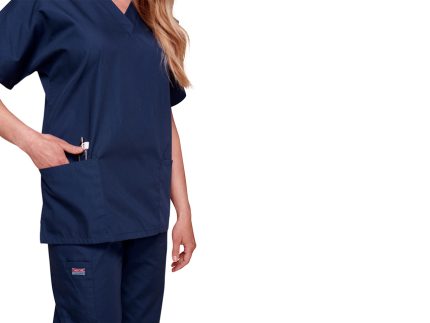 CASACCA SCOLLO A V CHEROKEE ORIGINALS - donna XS - blu marina