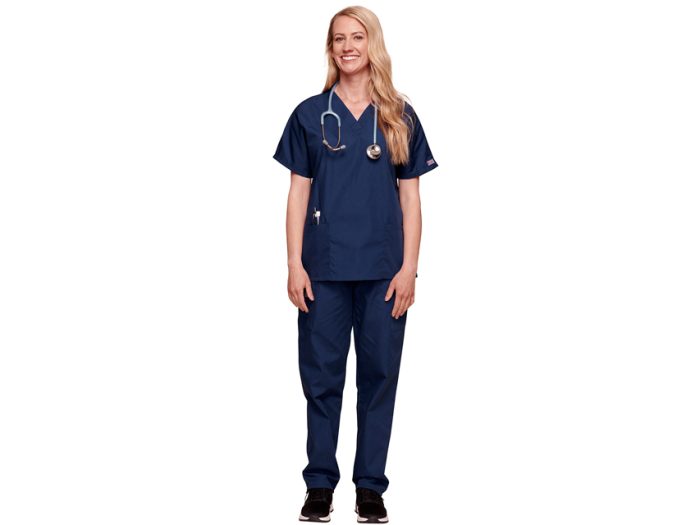 CASACCA SCOLLO A V CHEROKEE ORIGINALS - donna XS - blu marina