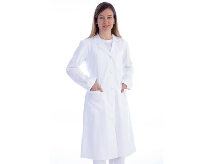 CAMICE BIANCO - cotone/poliestere - donna - taglia L