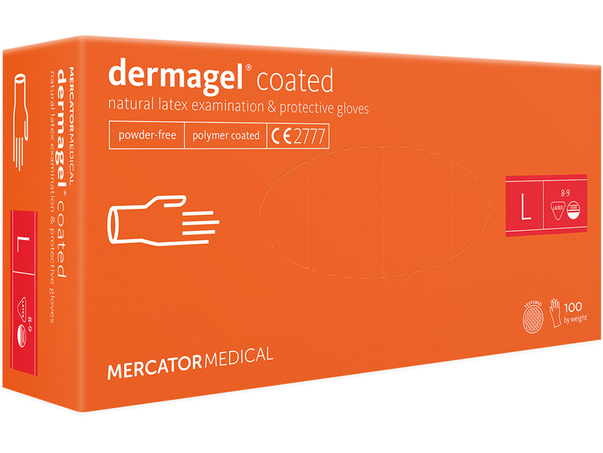 GUANTI LATTICE DERMAGEL grandi - SENZA POLVERE