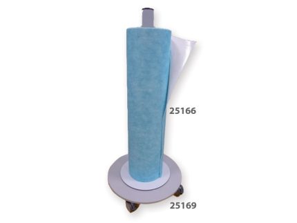 CARRELLO PER RULLI ASSORBENTI