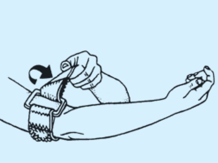 LACCIO EMOSTATICO STRIP - velcro