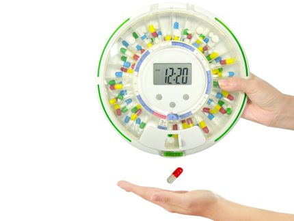 PORTAPILLOLE con Bluetooth
