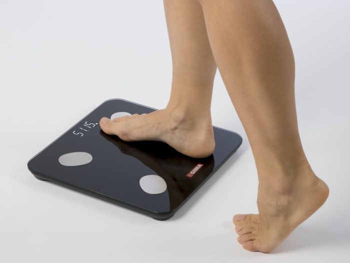 BILANCIA BODY FAT GIMAFIT con Bluetooth - nera