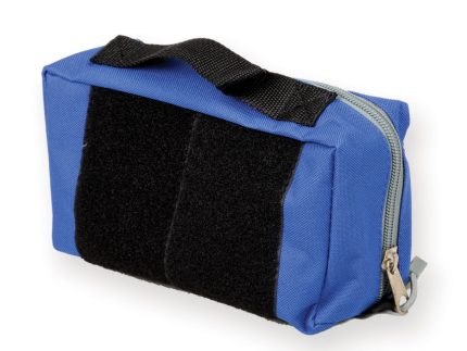 BORSETTA E1 - rettangolare con finestra - blu
