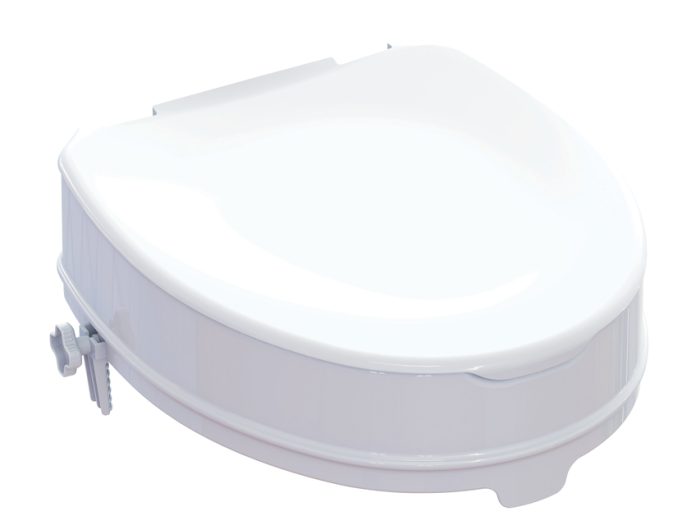 RIALZO WC con sistema di fissaggio - 10 cm