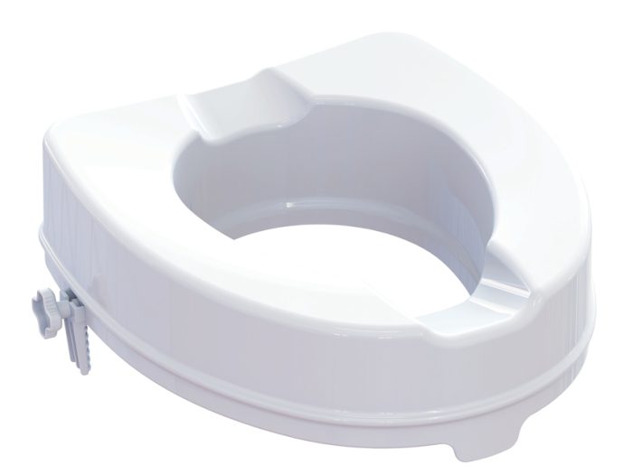 RIALZO WC - con sistema di fissaggio - 10 cm