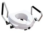 RIALZO WC con braccioli reclinabili - 12,5 cm