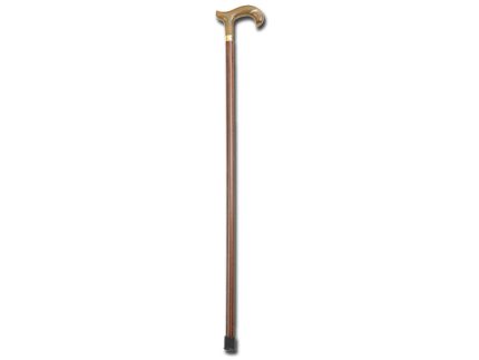 BASTONE IN LEGNO "TIZIANO" - manico a T unisex