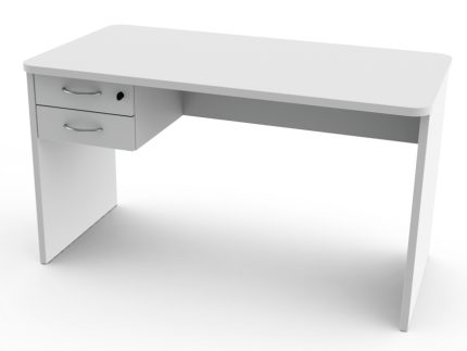 SCRIVANIA 120x70x h73 cm - con 2 cassetti e lati