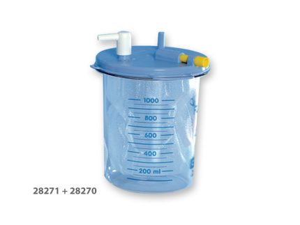 SACCA MONOUSO 1 litro con coperchio, per 28270