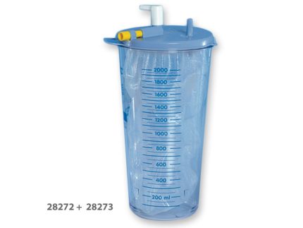 VASO 2 LITRI PER SACCHE MONOUSO