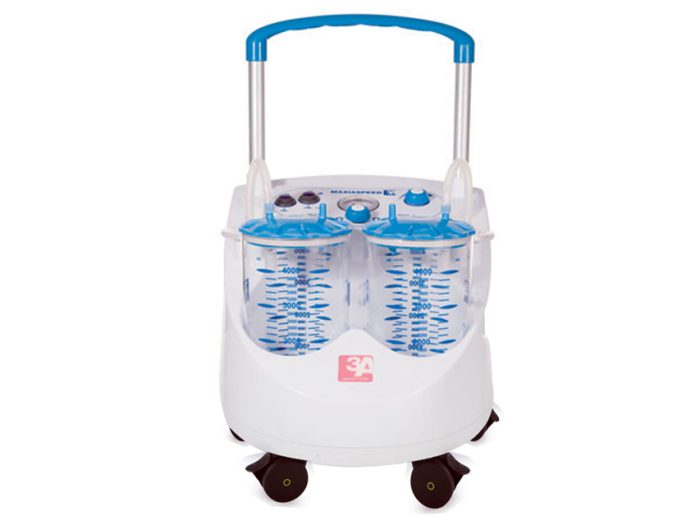 ASPIRATORE MAXI ASPEED 60 litri - 2 vasi da 4 litri + pedale