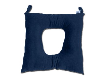 CUSCINO SAGOMATO CON FORO - in fibra cava 100% cotone