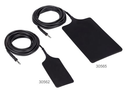 PLACCA FLESSIBILE IN GOMMA 15x8 cm con cavo 4,5 m