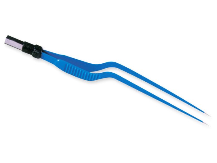 PINZA BIPOLARE BAIONETTA 22 cm - punte 1 mm