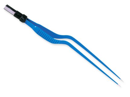 PINZA BIPOLARE BAIONETTA 24 cm - punte 1 mm