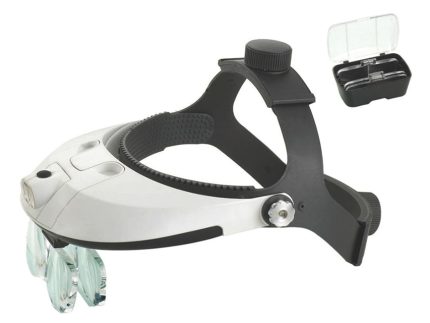 CASCHETTO 2 LED con 5 lenti
