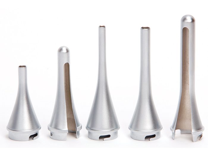 KIT 3 CANNULE METALLICHE + 2 SPECULUM MET.