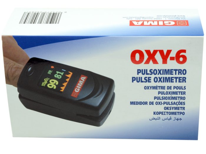PULSOXIMETRO DA DITO A COLORI OXY-6