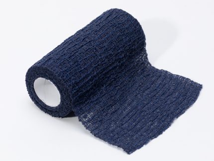 BENDA ELASTICA COESIVA 4 m x 8 cm blu
