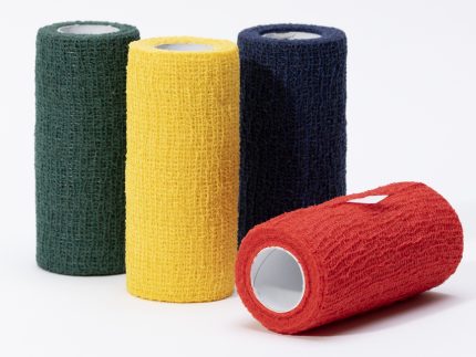 BENDA ELASTICA COESIVA 4mx10cm colori misti