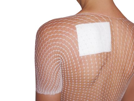 RETE TUBOLARE ELASTICA calibro 10, per spalle, corpo, schiena