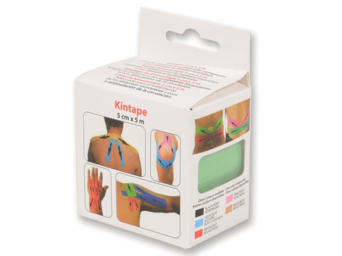 TAPING KINESIOLOGIA 5 m x 5 cm - verde