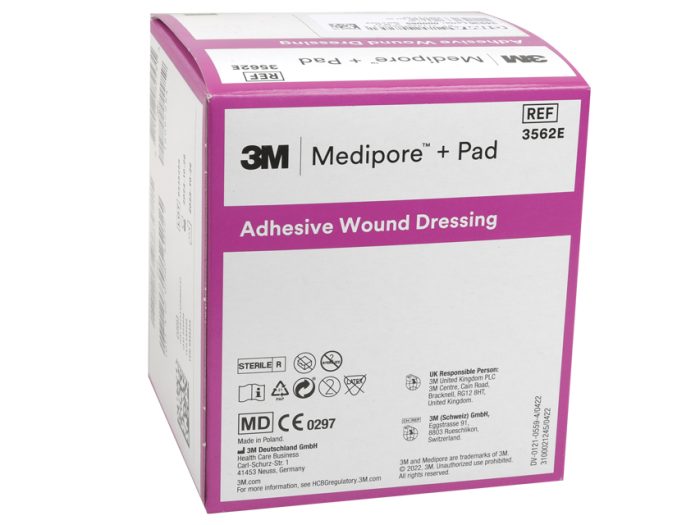 MEDIPORE 3M + PAD 5 x 7 cm