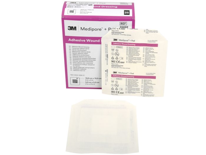 MEDIPORE 3M + PAD 10 x 10 cm