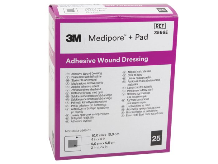 MEDIPORE 3M + PAD 10 x 10 cm