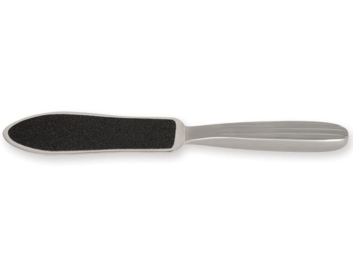 RASPA DOPPIA 24 cm - manico metallo
