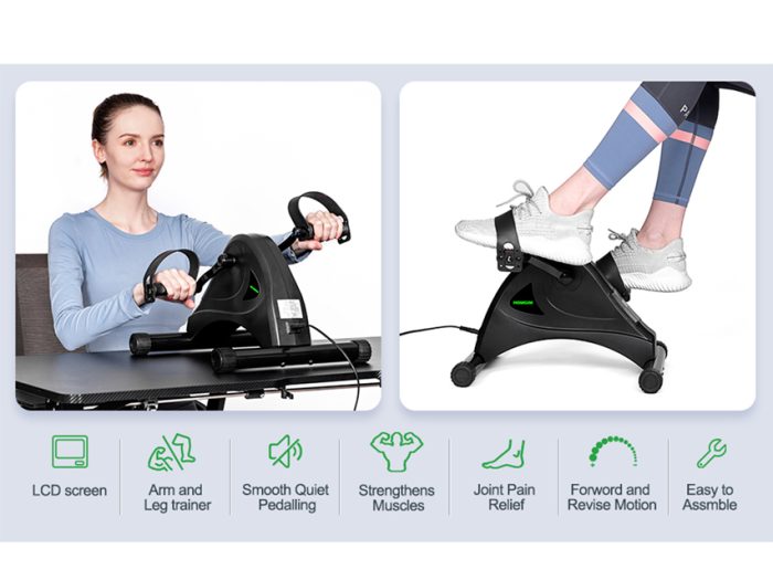 PEDALIERA ELETTRICA CON DISPLAY - nera