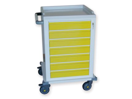 CARRELLO MODULARE 7 cassetti verniciato