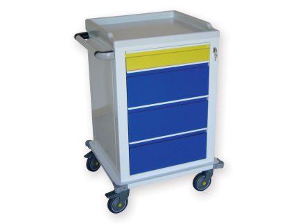 CARRELLO MODULARE verniciato - 1+3 cassetti