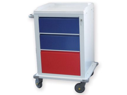 CARRELLO MODULARE verniciato - 2+1 cassetti