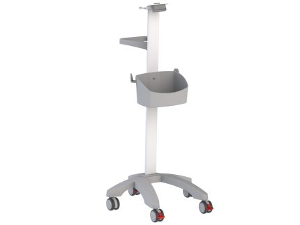 CARRELLO PER MONITOR PAZIENTE - richiede piastra adattatrice