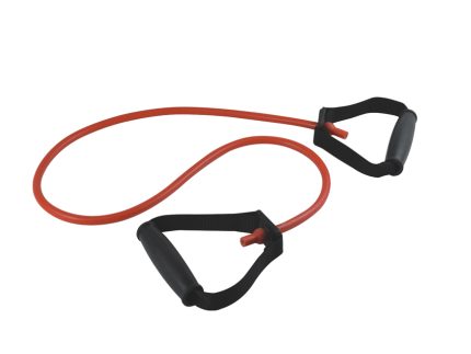 TUBO LATEX CON MANIGLIE rosso - 125 cm x 2,5 mm - medio