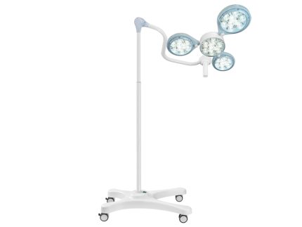 LAMPADA LED QUATTROLUCI su carrello