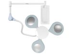 LAMPADA LED QUATTROLUCI - da parete