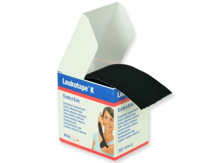LEUKOTAPE K - TAPE NEUROMUSCOLARE BSN 5 m x 5 cm - nero