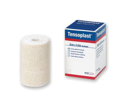BENDA ELASTICA ADESIVA TENSOPLAST 4,5 m x 5 cm