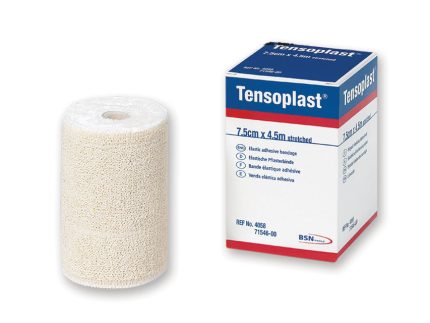 BENDA ELASTICA ADESIVA TENSOPLAST 4,5 m x 7,5 cm